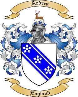 Ardrey Family Crest from England