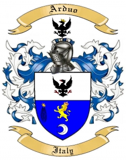 Arduo Family Crest from Italy