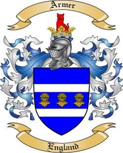 Armer Family Crest from England