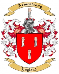 Armestrang Family Crest from England