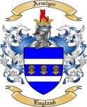 Armiger Family Crest from England