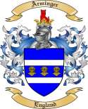 Arminger Family Crest from England