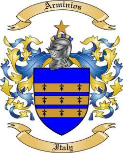 Arminios Family Crest from Italy