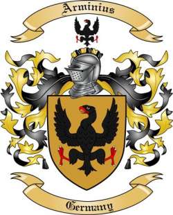 Arminius Family Crest from Germany