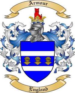 Armour Family Crest from England