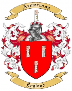Armstrang Family Crest from England