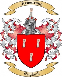 Armstrong Family Crest from England