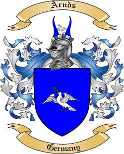 Arnds Family Crest from Germany