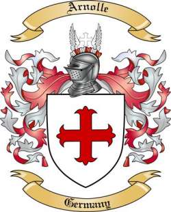 Arnolle Family Crest from Germany
