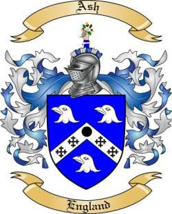 Ash Family Crest from England