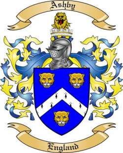 Ashby Family Crest from England