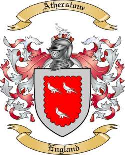 Atherstone Family Crest from England