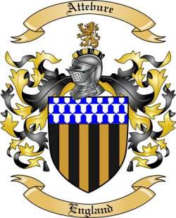 Attebure Family Crest from England
