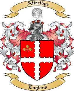 Atteridge Family Crest from England2