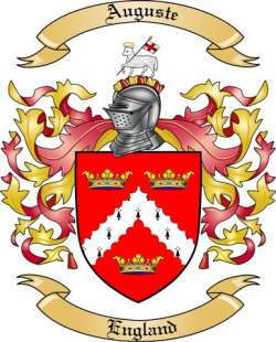 Auguste Family Crest from England