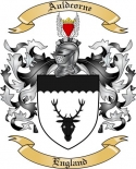 Auldcorne Family Crest from England