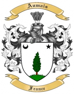 Aumais Family Crest from France