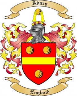 Avary Family Crest from England