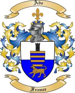 Ave Family Crest from France