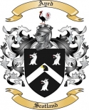 Ayrd Family Crest from Scotland