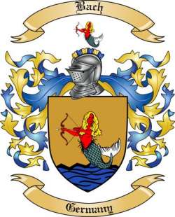 Bach Family Crest from Germany5