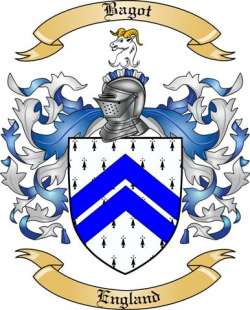 Bagot Family Crest from England2