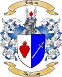Bahns Family Crest from Germany