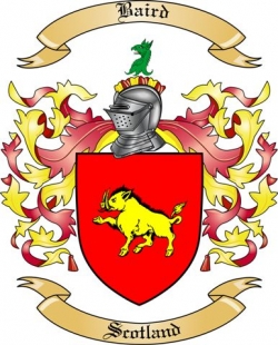 Baird Family Crest from Scotland