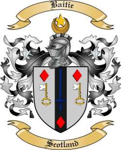 Baitie Family Crest from Scotland