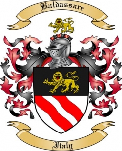 Baldassare Family Crest from Italy