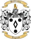 Baldirston Family Crest from England