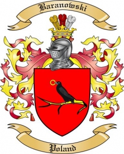 Baranowski Family Crest from Poland