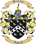 Barbatus Family Crest from England