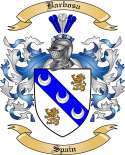 Barbosa Family Crest from Spain