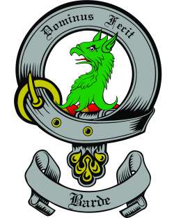 Barde Family Crest from Scotland2