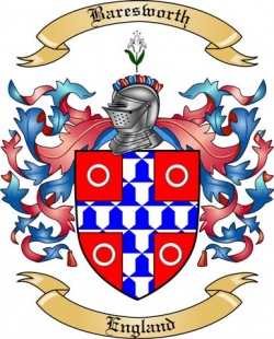 Baresworth Family Crest from England