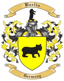 Barlin Family Crest from Germany