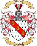 Barney Family Crest from England2