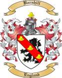 Barnhill Family Crest from England