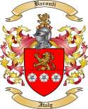 Baronti Family Crest from Italy