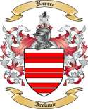 Barree Family Crest from Ireland