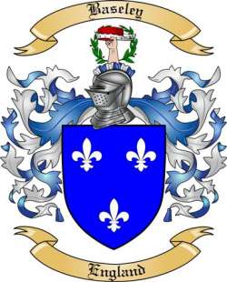 Baseley Family Crest from England