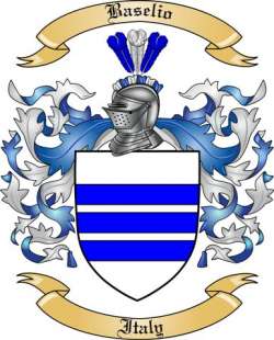 Baselio Family Crest from Italy