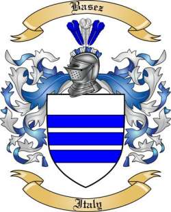 Basez Family Crest from Italy
