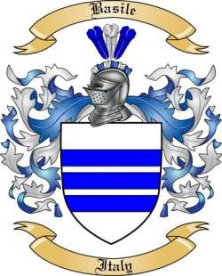 Basile Family Crest from Italy