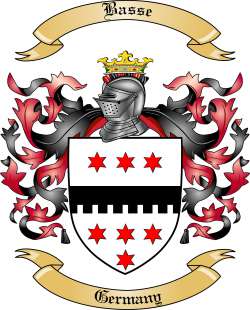 Basse Family Crest from Germany