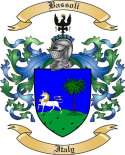 Bassoli Family Crest from Italy