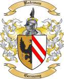 Bateman Family Crest from Germany
