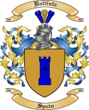 Battista Family Crest from Spain
