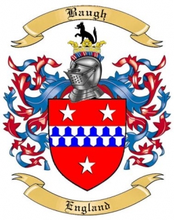 Baugh Family Crest from England